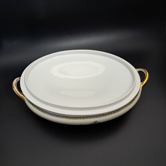 Noritake Laureate Covered Oval Serving Tureen Vintage - Picture 13 of 16